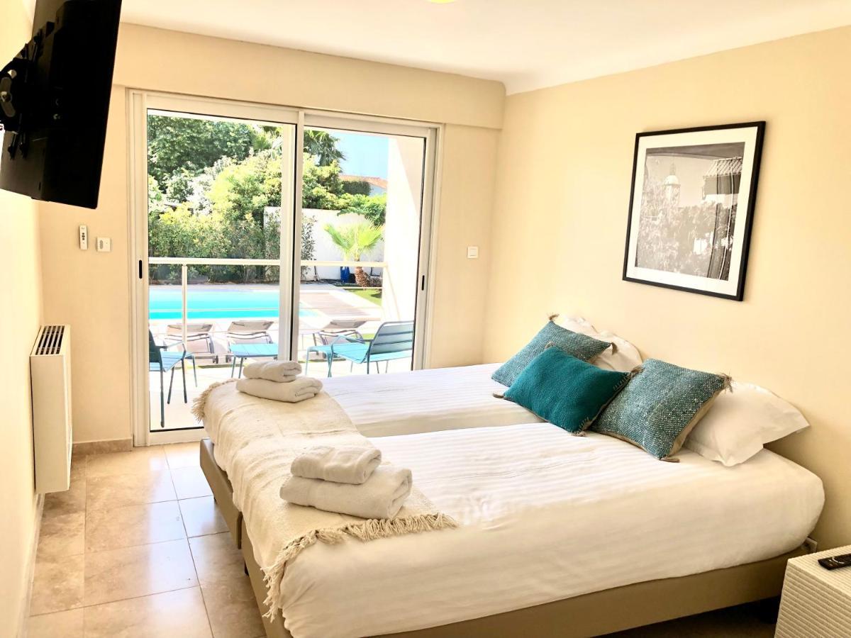 Villa Montfleuri, Vieille Ville A Pieds, Vue Mer, Piscine, 8 Pers Sainte-Maxime Exterior photo